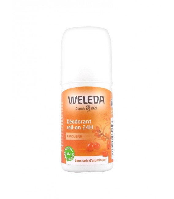 Weleda Déodorant 24 Heures Argousier Roll On 50Ml