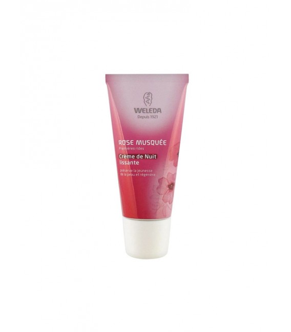 Weleda Rose Musquée Crème de Nuit Lissante 30Ml