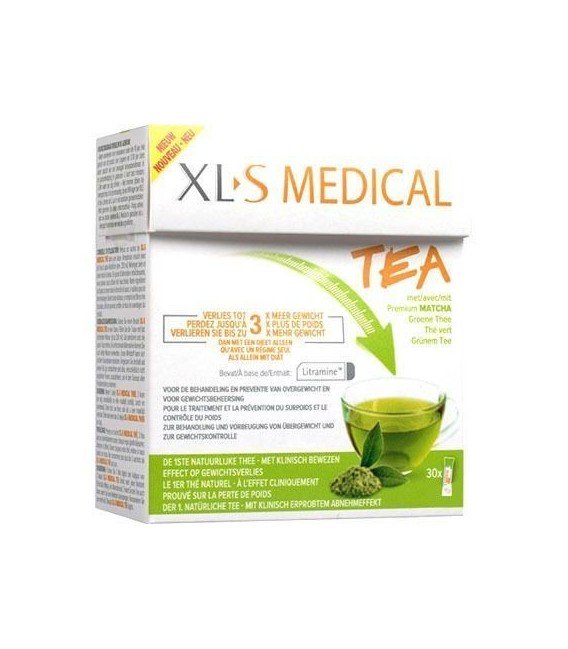 XL-S Medical Capteur de Graisses Solution Buvable Thé Matcha 90 Sachets