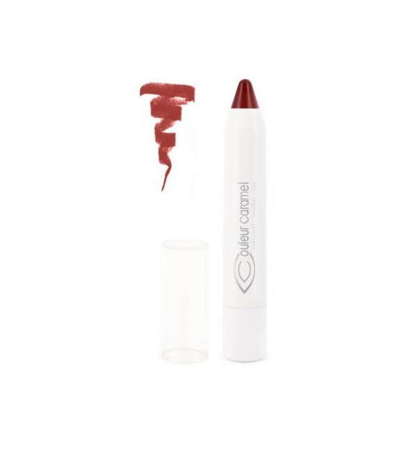 Couleur Caramel Crayon Lèvres Twist and Lips 407 Rouge Glossy