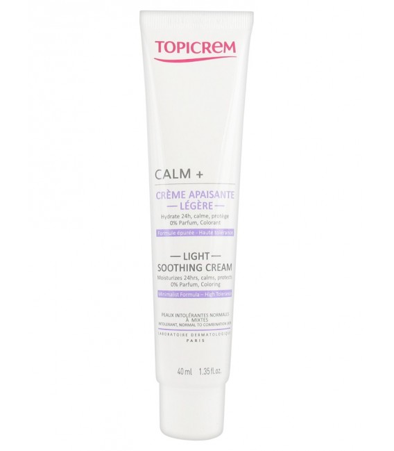 Topicrem Calm Crème Apaisant Légère 40Ml