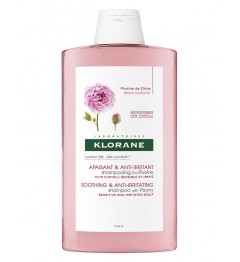 Klorane Shampoing Apaisant à l'Extrait de Pivoine 400ml