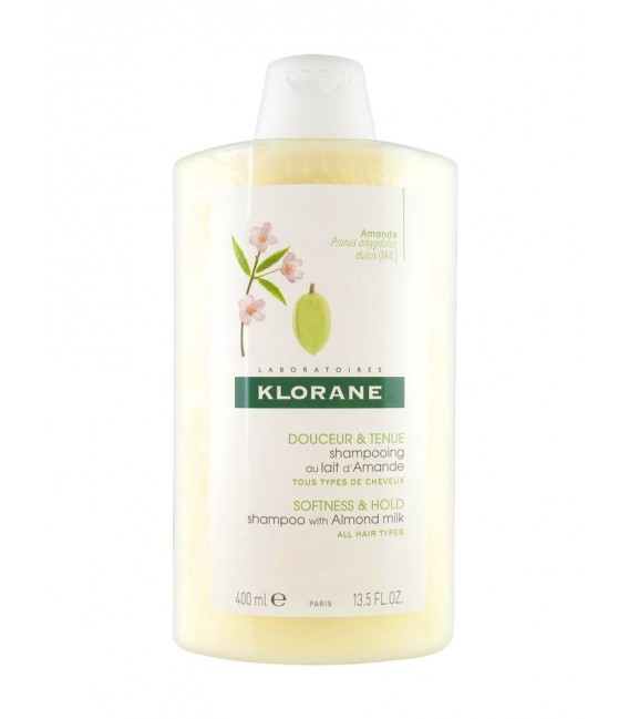 Klorane Shampoing Volumateur au Lait d\'Amande 400ml pas cher