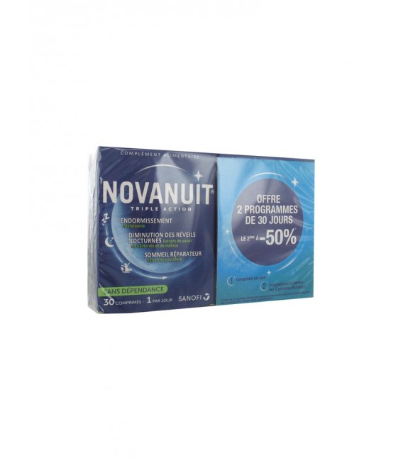 Novanuit Triple Action 2x30 Comprimés