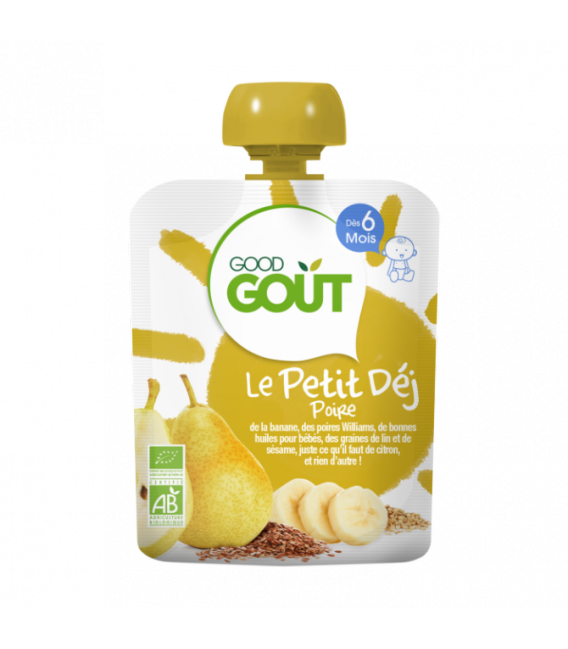 Good Gout Le Petit Déj Poire 70 Grammes