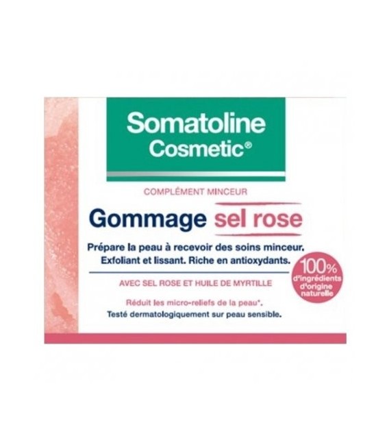 Somatoline Gommage Sel Rose 350 Grammes