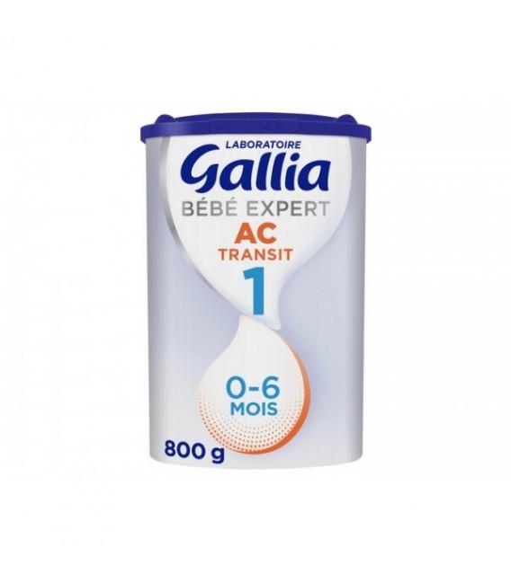 Gallia Expert Action Coliques Transit 1er Age 800 Grammes