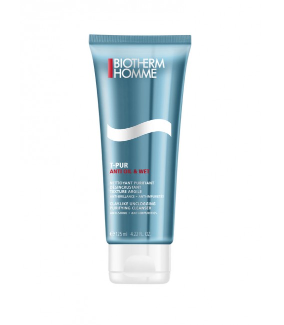 Biotherm Homme T Pur Gel Nettoyant Purifiant 125Ml