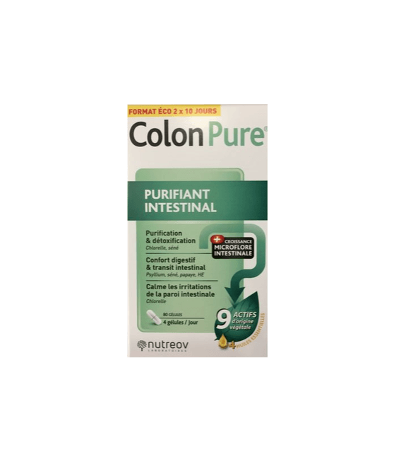 Colonpure Cure de 20 Jours 80 Gélules