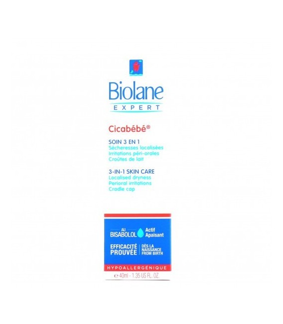 Biolane Cicabébé Soins 3 en 1 40Ml