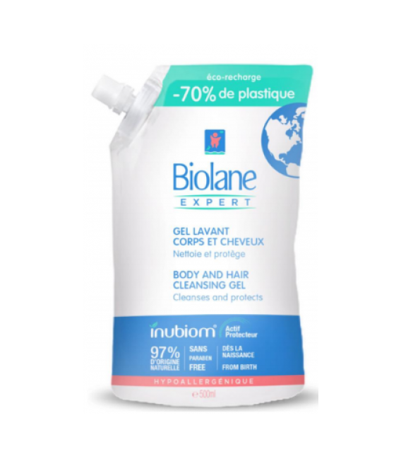 Biolane Gel Lavant Surgras Eco Recharge 500Ml