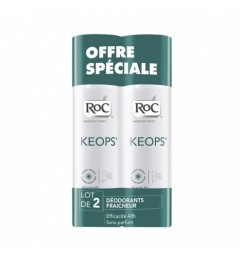 Roc Keops Déodorant Fraicheur Spray 2x100Ml