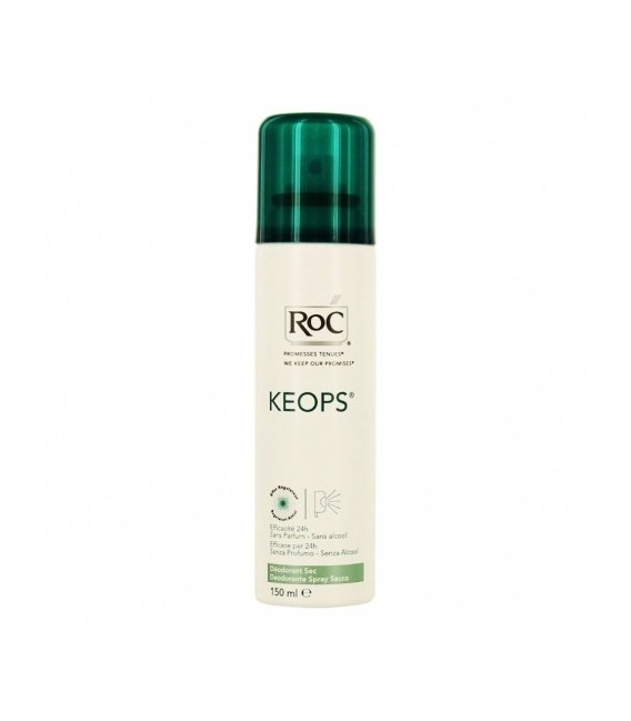 Roc Keops Déodorant Sec Sans Alcool 150Ml