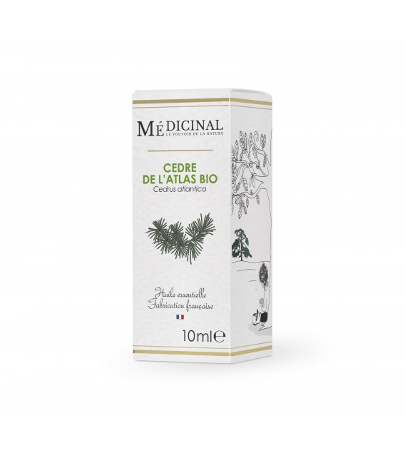 Medicinal Huile Essentielle Bio Cèdre de l'Atlas 10Ml