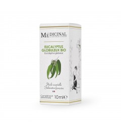 Medicinal Huile Essentielle Bio Eucalyptus Globuleux 10ml