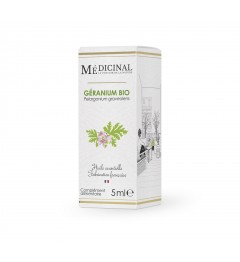 Medicinal Huile Essentielle Bio Géranium Rosa 10ml