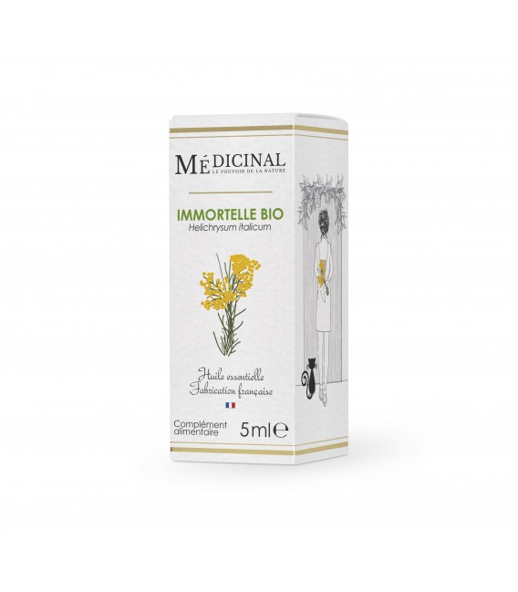 Medicinal Huile Essentielle Bio Hélichryse 10Ml