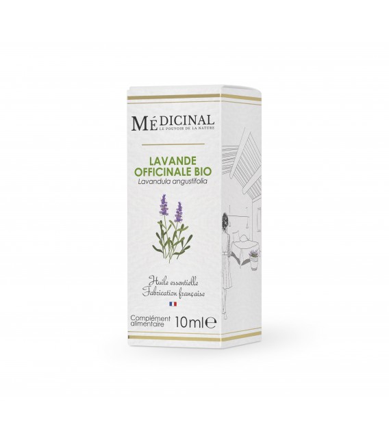 Medicinal Huile Essentielle Bio Lavande Officinale 10Ml