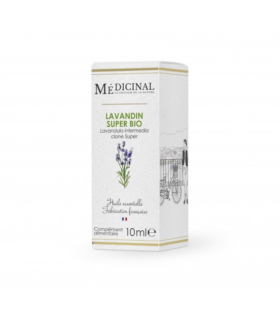 Medicinal Huile Essentielle Bio Lavandin Super 10Ml