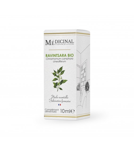 Medicinal Huile Essentielle Bio Ravinstara 10Ml