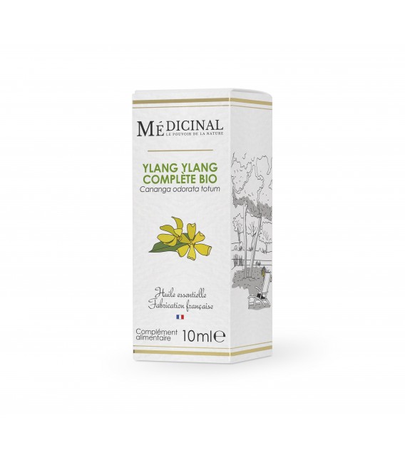 Medicinal Huile Essentielle Bio Ylang Ylang 10Ml