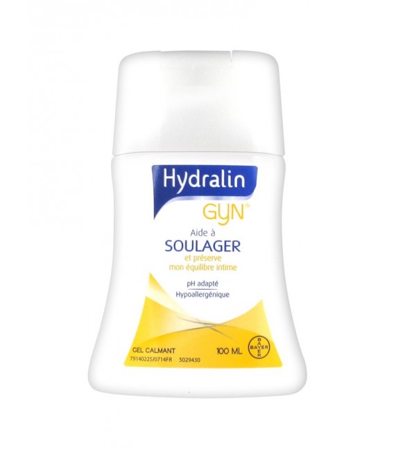 Hydralin Gyn Gel Calmant 100Ml pas cher