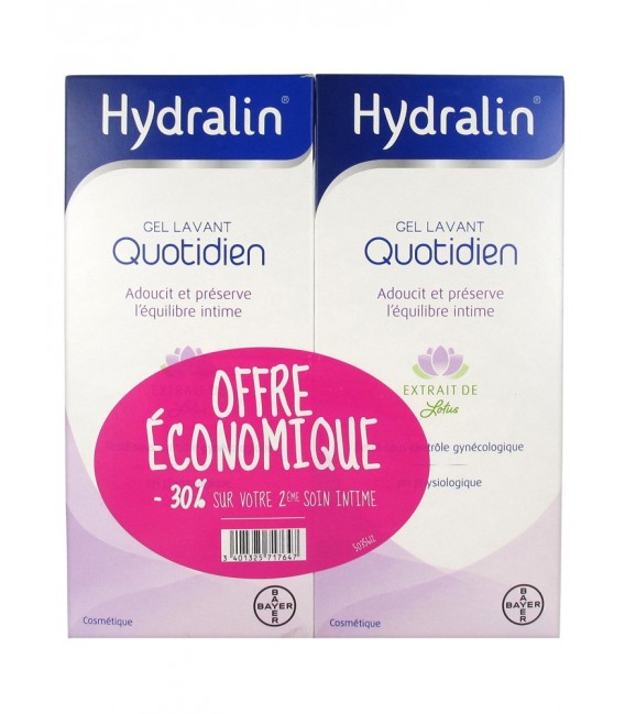 Hydralin Quotidien Solution Apaisante 2x400ml