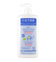 Cattier Bébé Gel Lavant Doux 500 ml