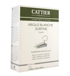 Cattier Argile Blanche Surfine 200 g