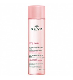 Nuxe Very Rose Eau Micellaire Apaisante 3 en 1 Peaux Sèches 200Ml