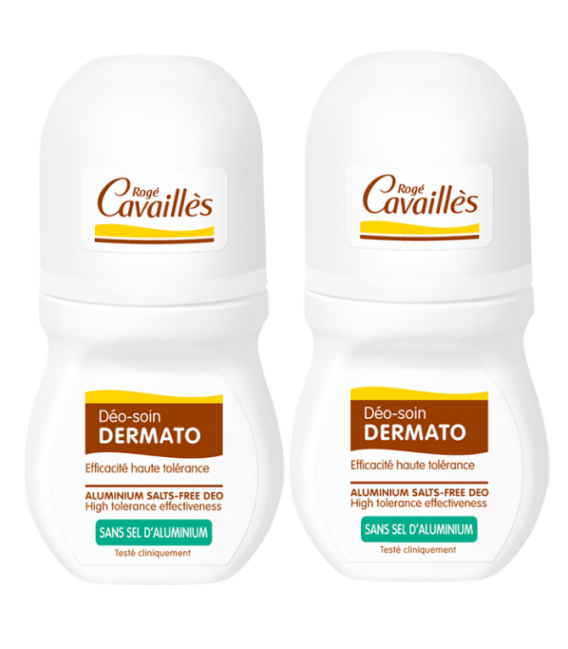 Rogé Cavaillès Déo-Soin Dermatologique Roll-on 50ml Lot de 2