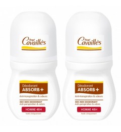 Roge Cavailles Déodorant Homme Absorb Bille 2x50Ml