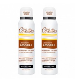 Roge Cavailles Déodorant Absorb Invisible Spray 2x150Ml