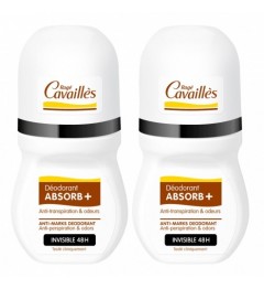 Rogé Cavaillès Déo Roll On Absorb Invisible 2x50Ml