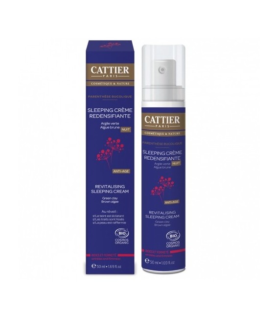 Cattier Sleeping Crème Redensifiante Parenthèse Bucolique 50 ml