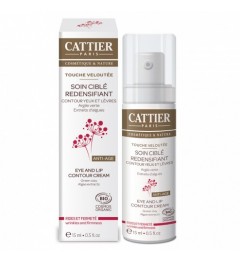 Cattier Soin Ciblé Redensifiant Contour yeux et lèvres Touche veloutée 15 ml