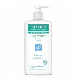 Cattier Lait Modelant Aloe Vera Onagre 500 ml