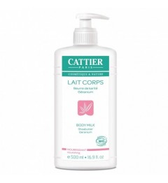 Cattier Lait Nourrissant Karité Géranium 500 ml