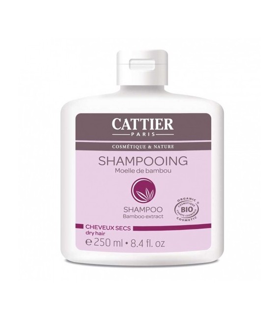 Cattier Shampooing Moelle de Bambou Cheveux Secs 250 ml