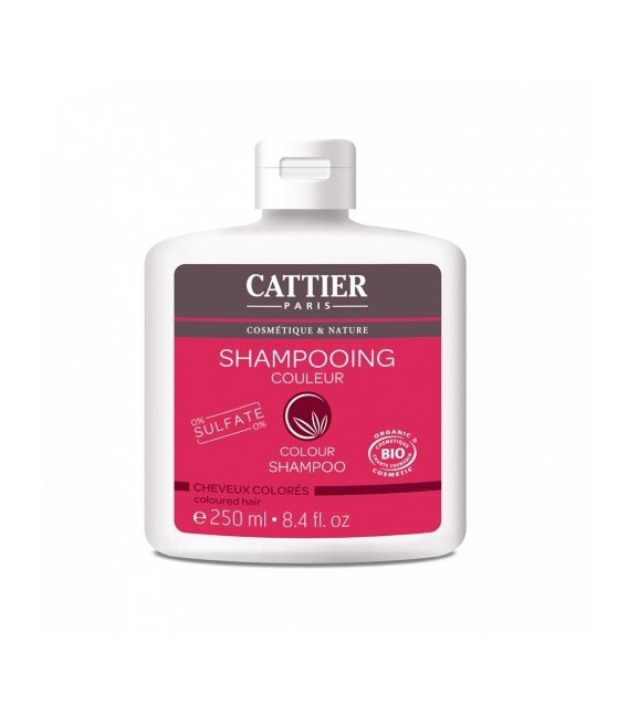 Cattier Shampooing Sans Sulfates Cheveux Colorés 250 ml