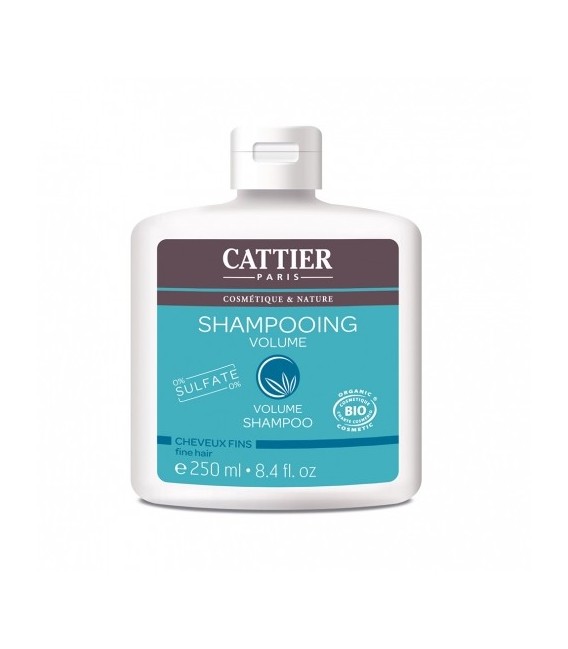 Cattier Shampooing Sans Sulfates Volume 250 ml