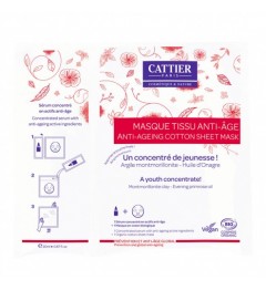 Cattier Masque tissu Anti-âge 20ml