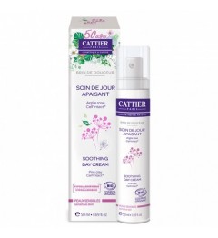 Cattier Soin de Jour Apaisant Brin de Douceur peaux sensibles 50 ml