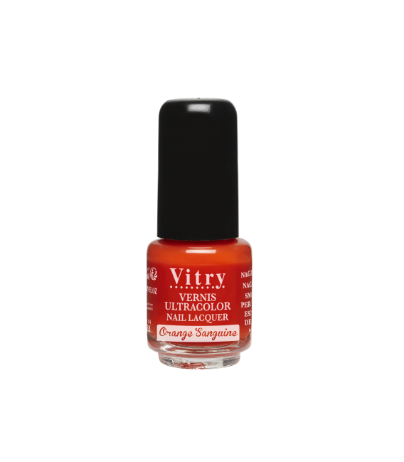 Vitry Vernis à Ongles 4Ml Orange Sanguine