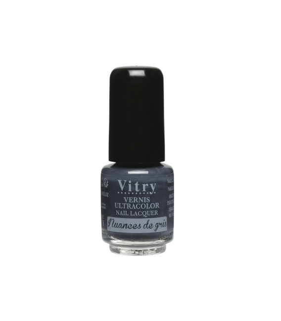 Vitry Vernis à Ongles 4Ml Nuance de Gris