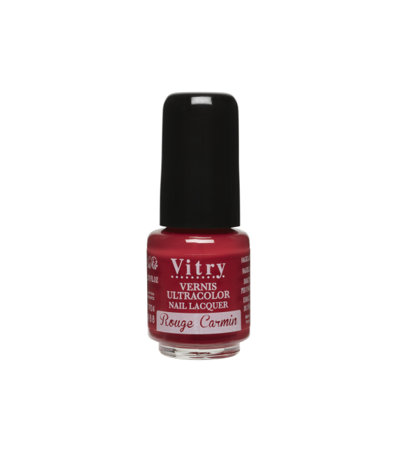 Vitry Vernis à Ongles 4Ml Rouge Carmin