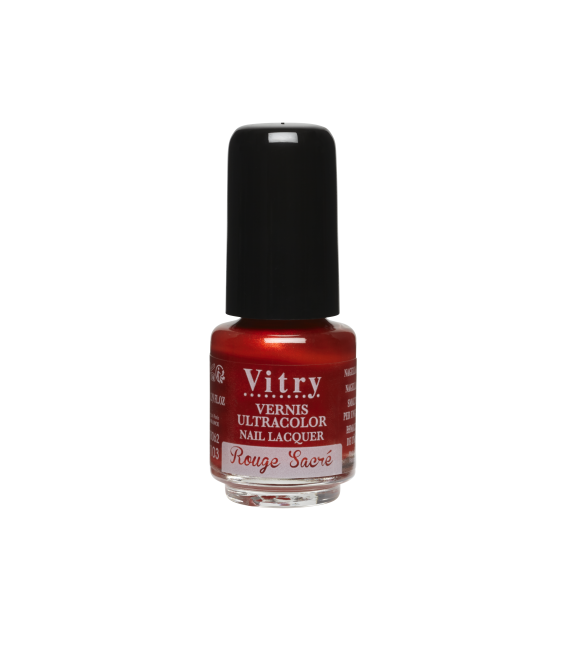 Vitry Vernis à Ongles 4Ml Rouge Sacré