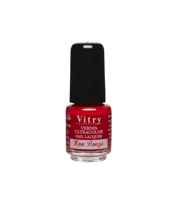 Vitry Vernis à Ongles 4Ml Mon Rouge