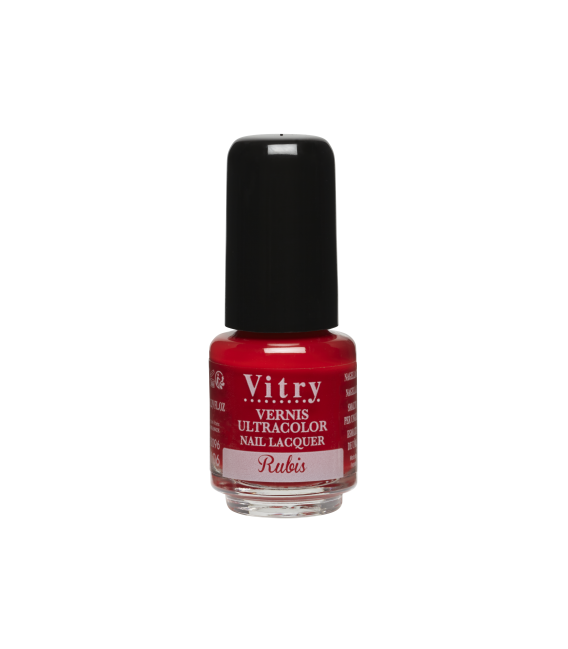 Vitry Vernis à Ongles 4Ml Rubis