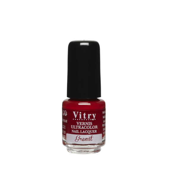 Vitry Vernis à Ongles 4Ml Grenat